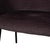 Baroness Ona Fabric Bench Brown Grey with Pattern For Sale - Image 5 of 12
