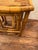 Great looking smart bamboo set of nesting tables in 3 graduating sizes. Middle size is 18.5 h 15.5 w 14.5 d Smallest 16.5...