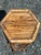 Vintage Bamboo and Rattan 6 Sided End Table or Stand For Sale In Philadelphia - Image 6 of 12