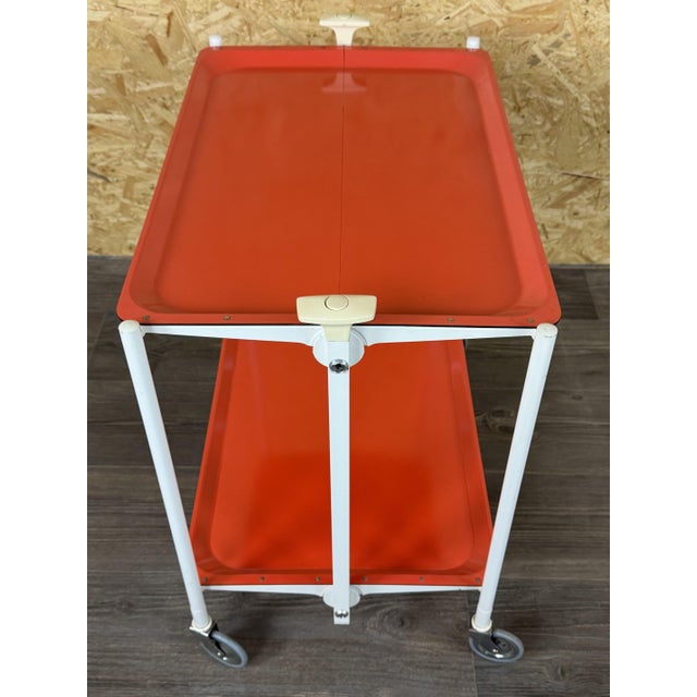 Vintage Space Age Serving Trolley, 1970s For Sale - Image 15 of 18