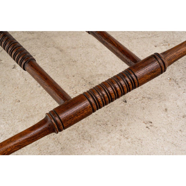 Office Chair in Leather & Oak by Adolf Loos for F. O. Schmidt, 1890s For Sale - Image 12 of 18