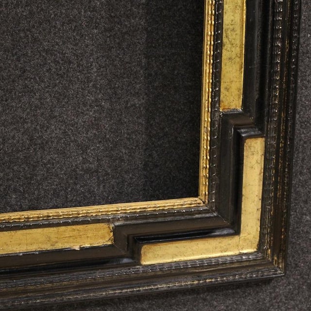 20th Century French Frame in Golden Wood, 1950 For Sale - Image 10 of 14
