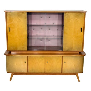 Vintage Highboard or Bar Cabinet For Sale