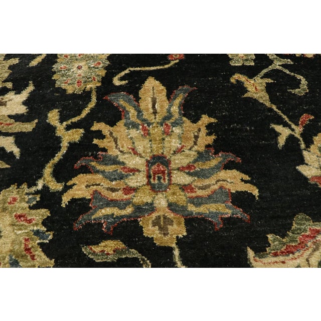 Vintage Pakistani Tabriz Rug - 10'00 X 14'00 For Sale - Image 4 of 8