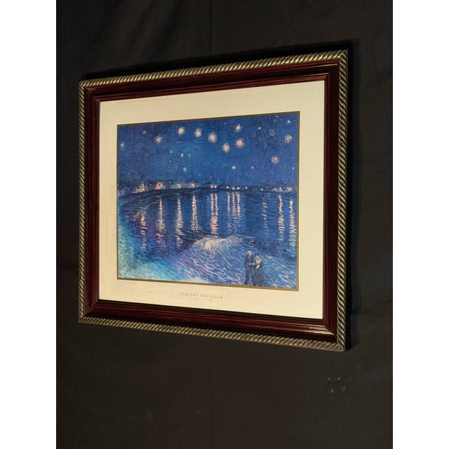 1990s Starry Night Over the Rhône Print After Van Gogh For Sale - Image 11 of 12