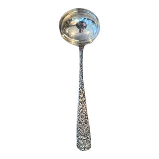 S. Kirk & Sons Antique Sterling Silver Ladle 11" For Sale