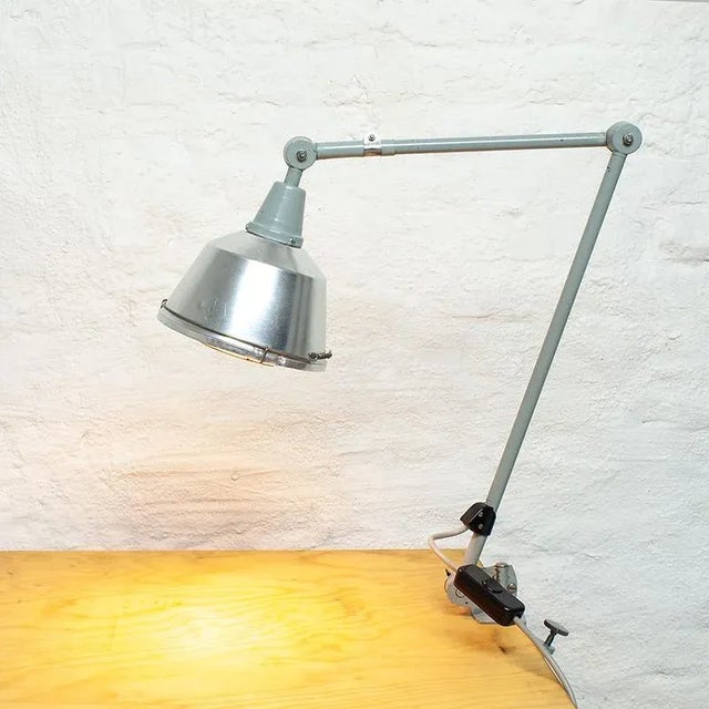 Clamp Lamp by Curt Fischer for Midgard Auma For Sale - Image 10 of 10
