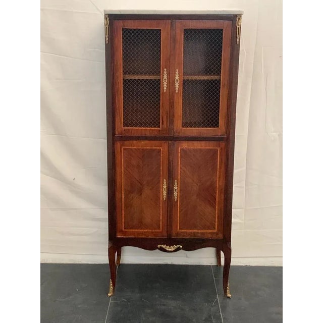 Napoleon III Cupboard with Cherry, Walnut, and Beech Veneers For Sale - Image 13 of 13