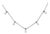 Jose Hess, Diamond Station Necklace For Sale