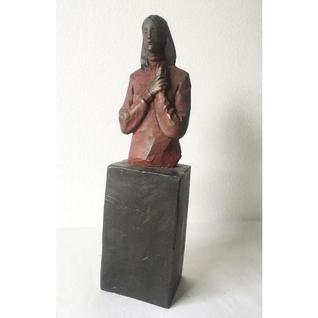 Italian Bronze Cast Figurine Sculpture by Aron Demetz, 2004 For Sale - Image 18 of 18