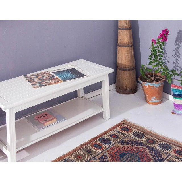 Antique Caucasian Decorative Rug For Sale In Los Angeles - Image 6 of 6