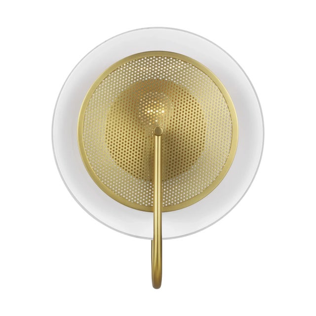 The Gesture one light wall sconce by Kelly Wearstler offers a dramatic and architectural take on Kelly’s signature use of...