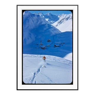 Snow Plough 1955 by Toni Frissell Framed C Print For Sale