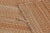 Beige Rug & Kilim's Accent Kilim, Beige With Orange Textural Stripes For Sale - Image 8 of 8