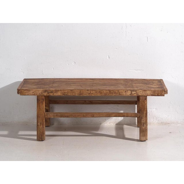 Wood Antique Side Table, 1900 For Sale - Image 7 of 13