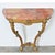 French 19th Century Giltwood Marble-top Wall Console For Sale - Image 4 of 12