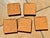 Ceramic Tile Coasters with Brass Frames and Fairytale Motifs, Germany, 1970s, Set of 5 For Sale - Image 10 of 11