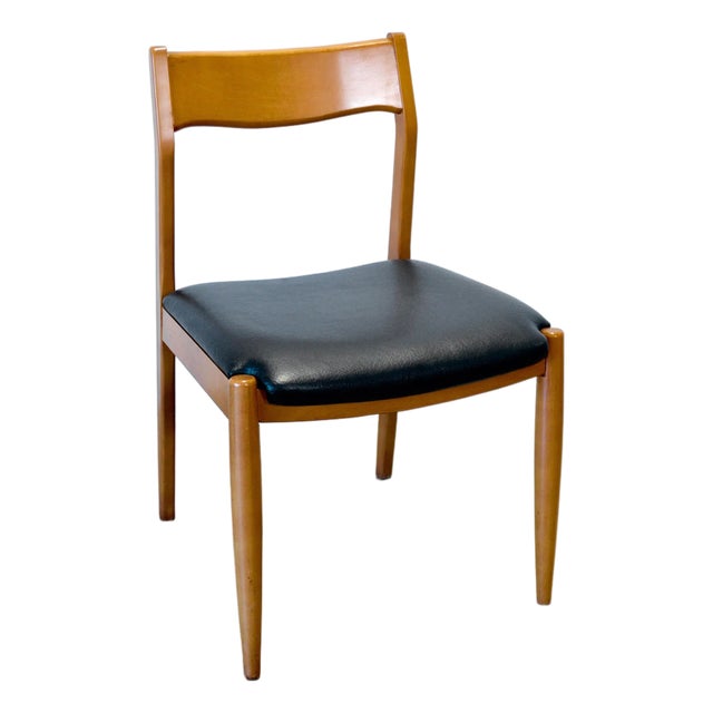 Mid 20th Century United Furniture "Intermood" Cherry Dining Chair For Sale