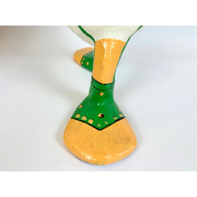 French Papier-Mâché Dancing Ducks, 1960s, Set of 2 For Sale - Image 9 of 18