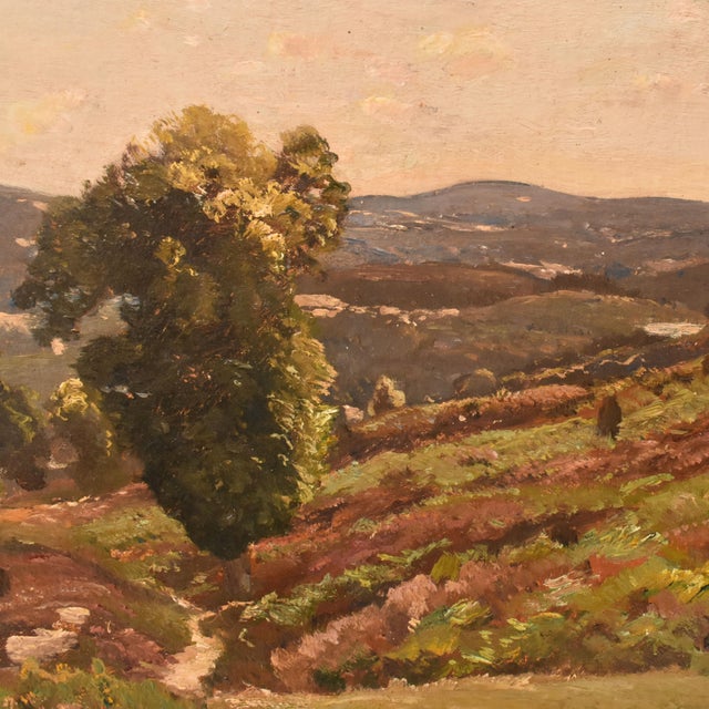 Louis-Alexandre Cabié, French Rural Painting, 1912, Oil on Canvas For Sale - Image 6 of 11
