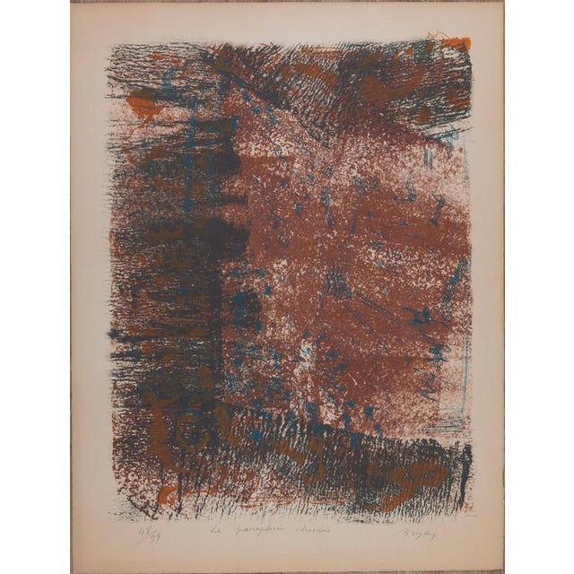 Camille Bryen, The Chinese Umbrella, Lithograph For Sale - Image 4 of 4