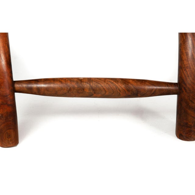American Craft Live-Edge Walnut Coffee Table by Philip Andrews For Sale - Image 15 of 18