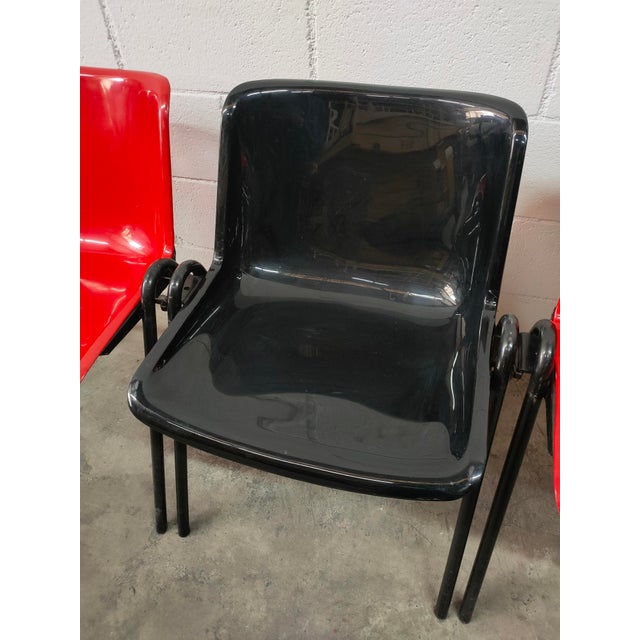 Vintage Chairs by Osvaldo Borsani, 1970, Set of 3 For Sale - Image 6 of 8