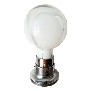 Space Age Murano Glass Table Lamp, 1970s For Sale