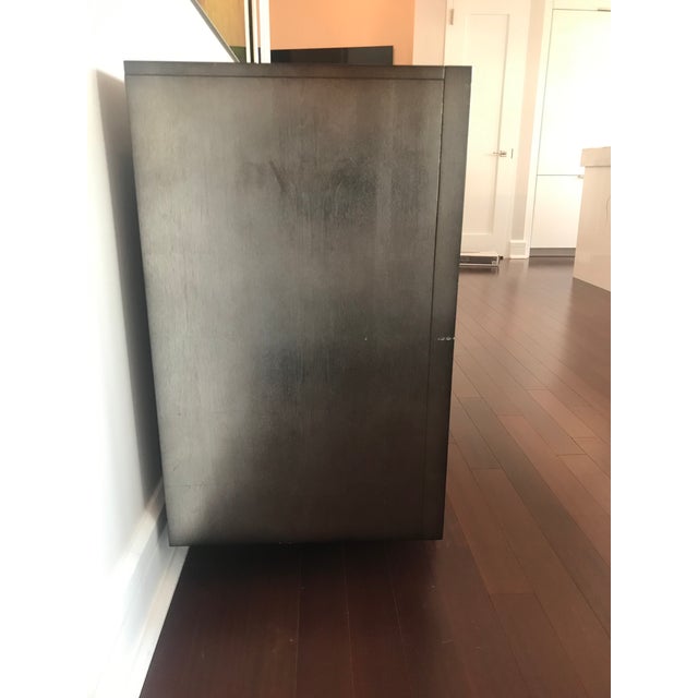Wood Modern Silver Credenza/Sideboard For Sale - Image 7 of 8