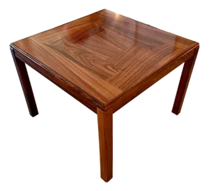1960s Danish Henning Kjærnulf for Vejle Stole Og Mid-Century Modern Rosewood Side Table