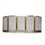 Folding Brass Fireplace Screen, 1950s-1960s For Sale - Image 9 of 13