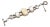 Stephen Dweck Mop Quartz Sterling Silver Floral Toggle Clasp Bracelet For Sale