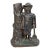 Rare Antique 1901 Cast Iron Captain Kidd Ives, Blodgett & Clapp Still Coin Bank For Sale