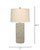 Contemporary Lava Table Lamp, Volcanic Cream For Sale - Image 3 of 6