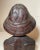 1930s Hand Carved Wooden Balinese Elder Old Man Bust Sculpture Statue Bust For Sale - Image 9 of 13