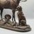 Hunter, hound and horn' by pierre lenordez (1814-1892). A mid 19th century sculpture depicting a standing horse with a...