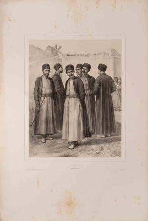 Auguste Raffet, Karaïmes (Tchérsonèse, Crimée), Lithograph, 1830s