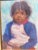 Beautiful figural portrait of a beautiful Navajo child by notable Texas artist Crystol Spillars (1932-2022). Wonderful use...