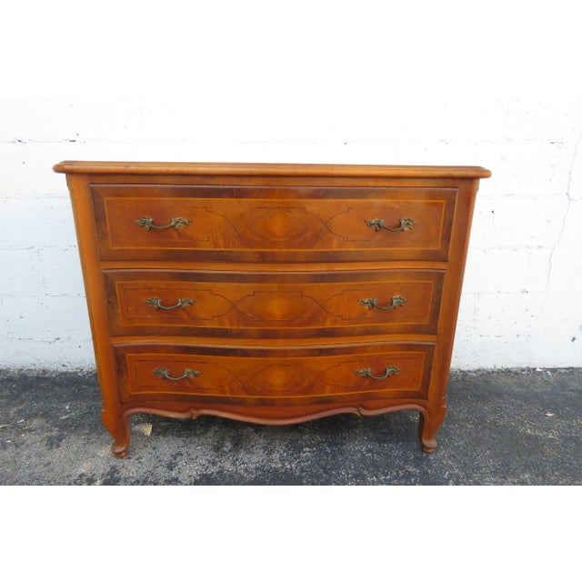 French Serpentine Inlay Dresser For Sale - Image 13 of 13