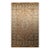Persian Tabriz Rug, Handwoven Floral Design, Silk Highlight, Taupe & Pale Green, 7’ X 10’ For Sale