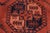 Tribal Tribal Kargahi Rust/Blue Wool Rug - 6'11'' X 10'2'' For Sale - Image 3 of 9