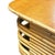 Wood Restored Mid-Century Stacked Rattan Coffee Table W/ Rattan Wrapped Mahogany Top For Sale - Image 7 of 7