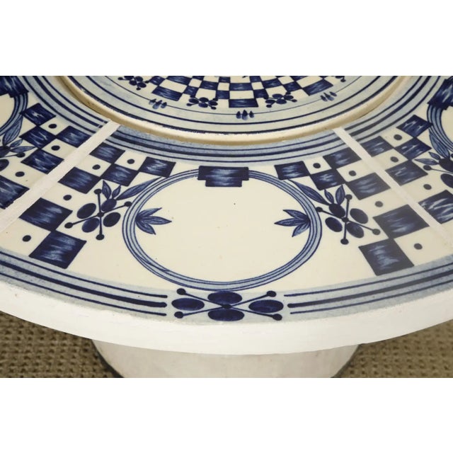 Bjorn Wiinblad for Rosenthal Ceramic Art Tiles Hibachi Grill Table, 1960s For Sale - Image 10 of 18