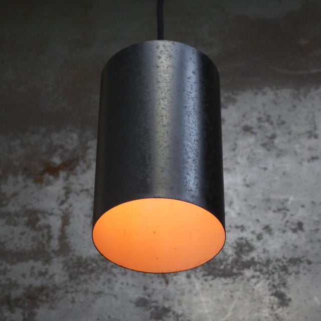 Black Danish Pendant Lamps by Eila & John Meiling for Louis Poulsen, 1967 For Sale - Image 6 of 11