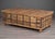 19th Century Large Anglo-Raj Iron-Bound Teak Trunk Table With Hinged Lid For Sale - Image 10 of 12