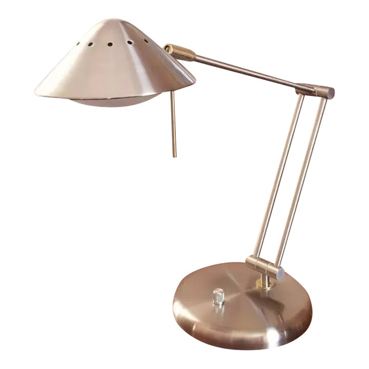 Vintage Tensor Ufo Space Age Saucer Metal Table Desk Lamp