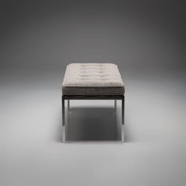 Mid-Century Modern Model 2530-3 2-Seater Bench by Florence Knoll for Knoll, 1960s For Sale - Image 3 of 7