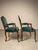 Wood Louis XV Style Carved Walnut Armchairs in Emerald Velvet, a Pair For Sale - Image 7 of 12