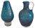 Florida Glass Vases by Löffelhardt for Zwiesel, 1970s, Set of 2 For Sale