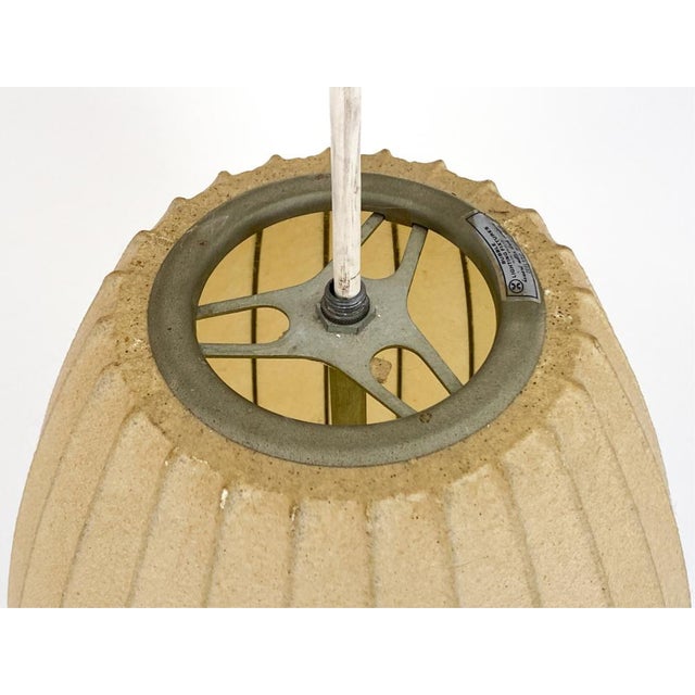Howard Miller 1960's Large Cigar Bubble Pendant Light by George Nelson for Howard Miller Clock Company For Sale - Image 4 of 11